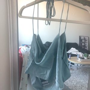 Urban Outfitter Silk Cowl Neck